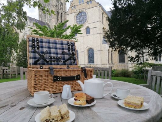 Staying overnight? Why not enjoy a picnic Afternoon Tea